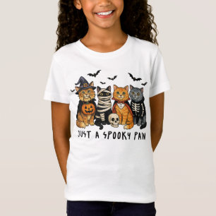 T-shirt Halloween Just a Spooky Paw