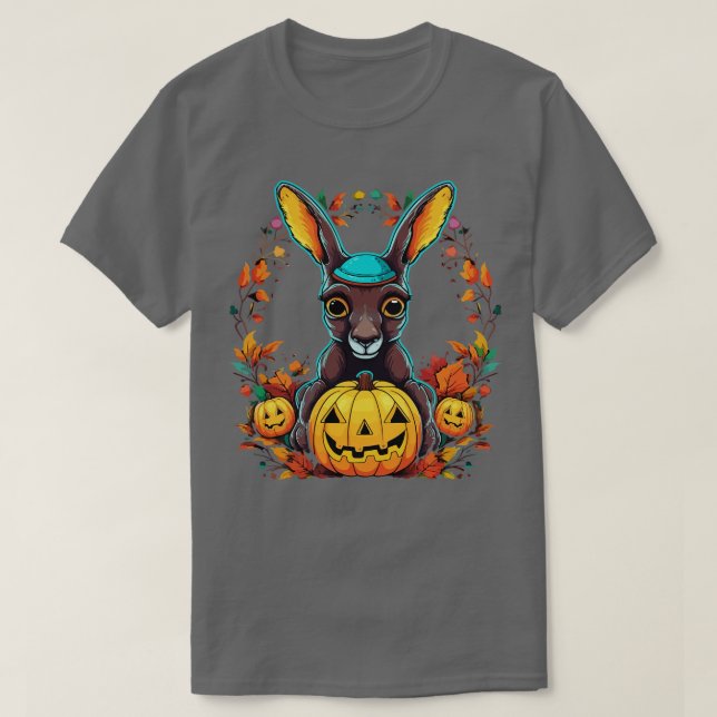 T-shirt Halloween Kangaroo (Design devant)