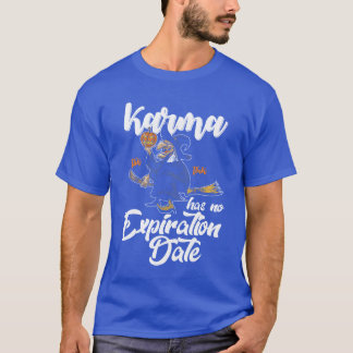 T-shirt Halloween karma n'a pas de date d'expiration hallo