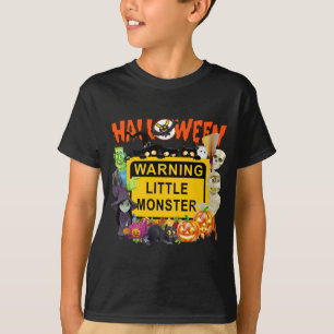 T-shirt Halloween Kids Little Monster