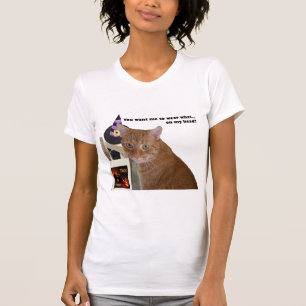 T-shirt Halloween Kitty porte ce que les femmes