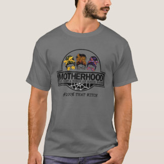 T-shirt Halloween La Mère Messy Bun Sorch Bunch De Hocu