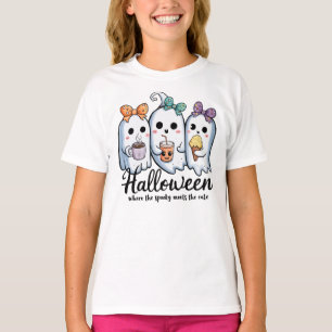T-shirt Halloween : Là où le Éffrayant rencontre le mou