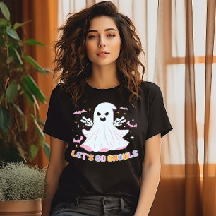 T-SHIRT HALLOWEEN LAISSE ALLER GHOULS VAMPIRE GHOST