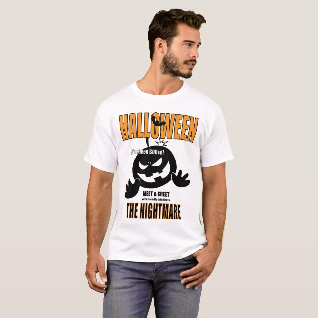 T-shirt Halloween Le Cauchemar (Devant entier)