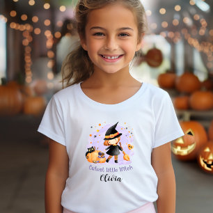 T-shirt Halloween, le nom de petite sorcière le plus pur