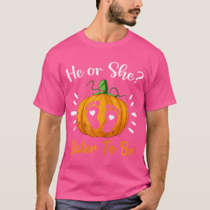 T-shirt Halloween Le Sexe Révèle Qu'Il Ou Elle Soit Pum