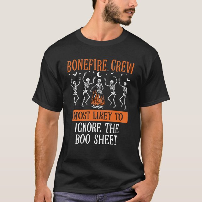 T-shirt Halloween Les Plus Susceptibles De Regrouper Le Sq (Devant)