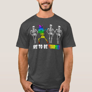 T-shirt Halloween LGBT Pride Costume Dare to Be Gay