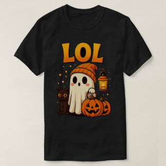 T-Shirt Halloween LOL Ghost | Citrouille Effrayant