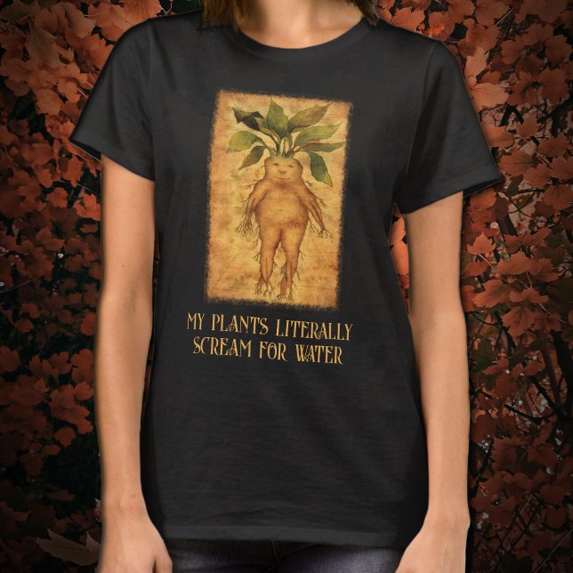 T-shirt Halloween Mandrake Root Witchy (Créateur téléchargé)