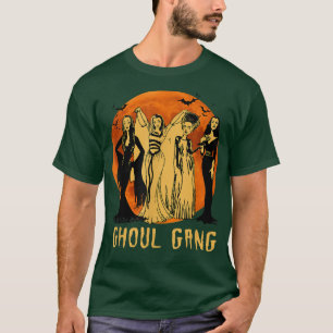 T-shirt Halloween Mariée Ghoul Gang Horreur Goth Queens De