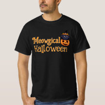 T-shirt Halloween Meowgical