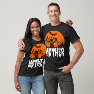 T-shirt Halloween Mère Effrayant 31 Octobre Cadeau