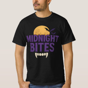 T-shirt Halloween Midnight Bites Vêtements tenue unisex