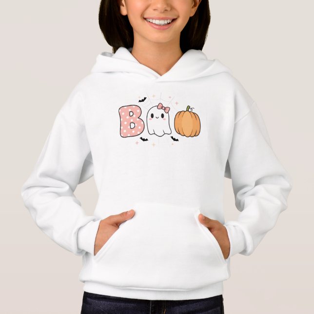 T-shirt Halloween mignon (Devant)