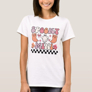 T-shirt Halloween Mini Fantôme Spooky Rétro Past