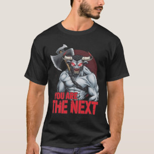 T-shirt halloween Minotaur - Vous êtes le suivant