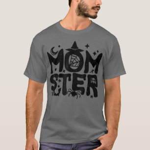 T-shirt Halloween Momster Maman Monster Costume Halloween