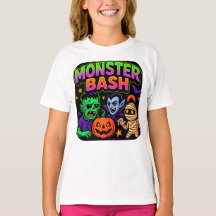T-shirt Halloween Monster Bash Vêtements Cute Unisex