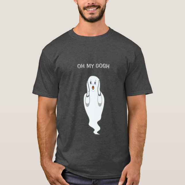 T-shirt Halloween Munchy Ghost (Devant)