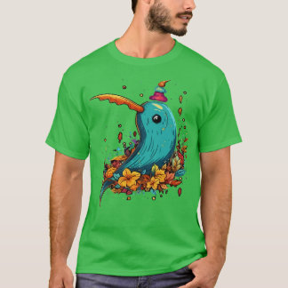 T-shirt Halloween Narwhal