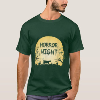 T-shirt Halloween nocturne