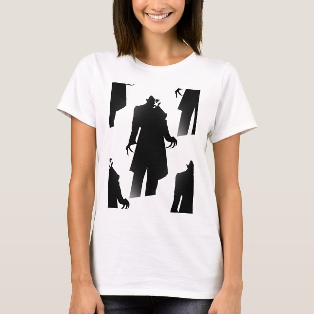 T-shirt halloween nosferatu (Devant)