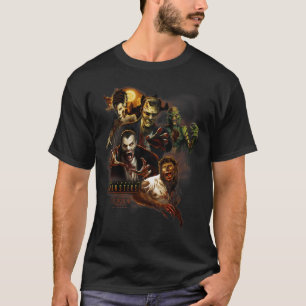 T-shirt Halloween Nuits d'horreur HHN Montres universels