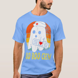 T-shirt Halloween Nurse Praticien Boo Crew, Infirmière Hal