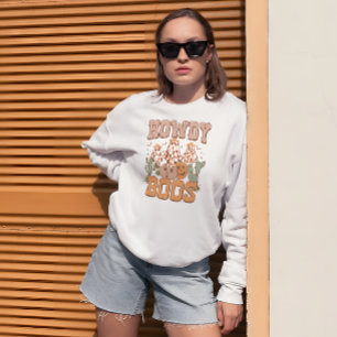 T-shirt Halloween occidentale "Howdy Boos" Ghosts Cowboy C