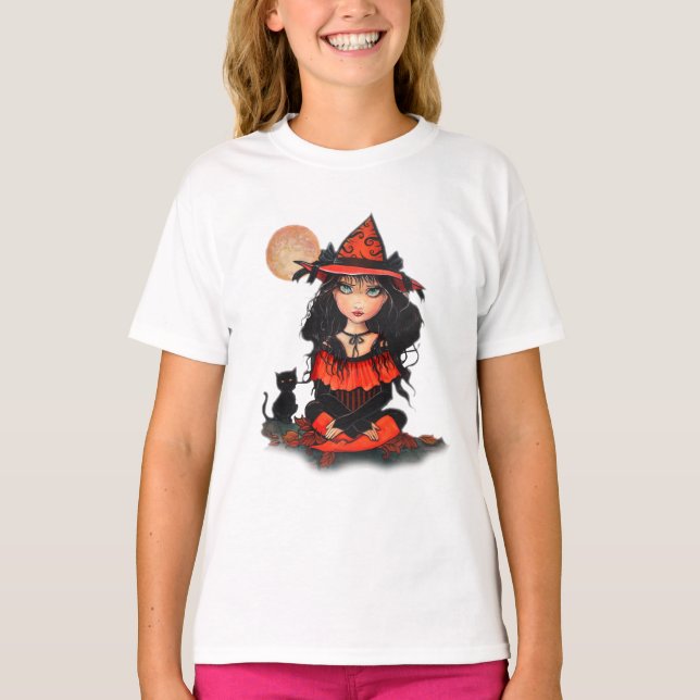 T-Shirt Halloween par Molly Harrison (Devant)