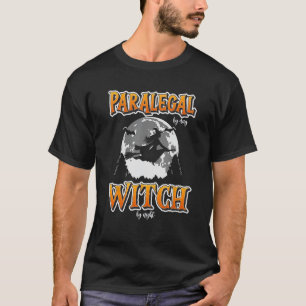 T-shirt Halloween Paralegal sorcière drôle mignonne avocat