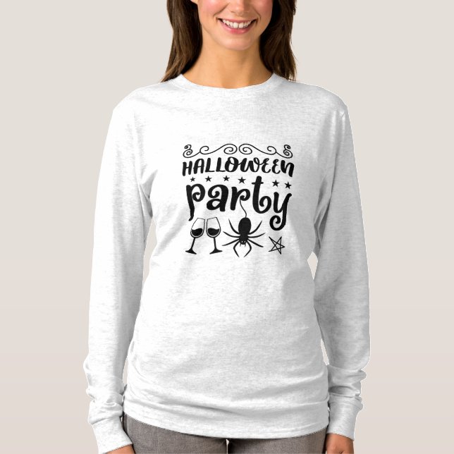 T-shirt Halloween Party Birthday (Devant)