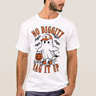 T-shirt Halloween Pas De Bout De Diggity Pour L'Enfoncer S