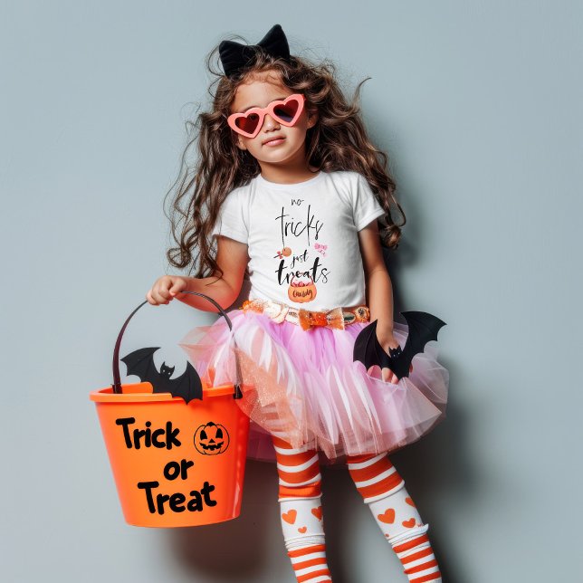 T-Shirt Halloween Pas De Trucs Juste Traite (Créateur téléchargé)