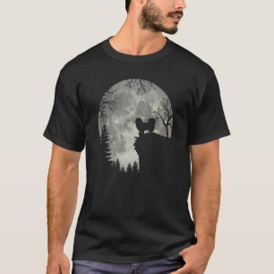 T-shirt Halloween Pékinois, Pékinois Et Lune