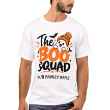 T-shirt Halloween personnalisé The Boo Squad