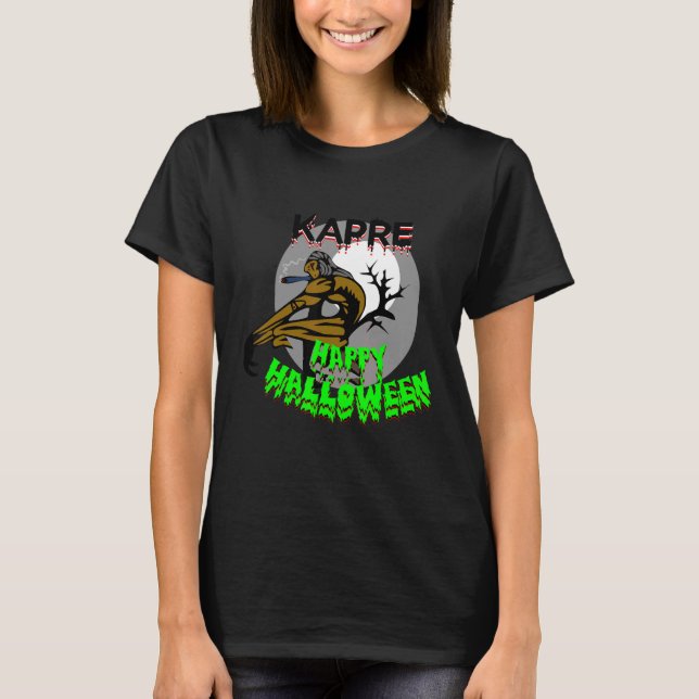 T-shirt Halloween Philippine Kapre Créature Smoke Cigars M (Devant)