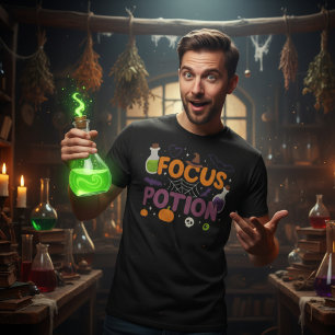 T-shirt Halloween Pointe Focus   Cute Witchy Spook