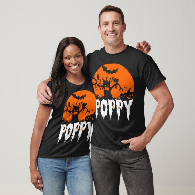 T-shirt Halloween Poppy Scary 31 Octobre Cadeau (Unisexe)