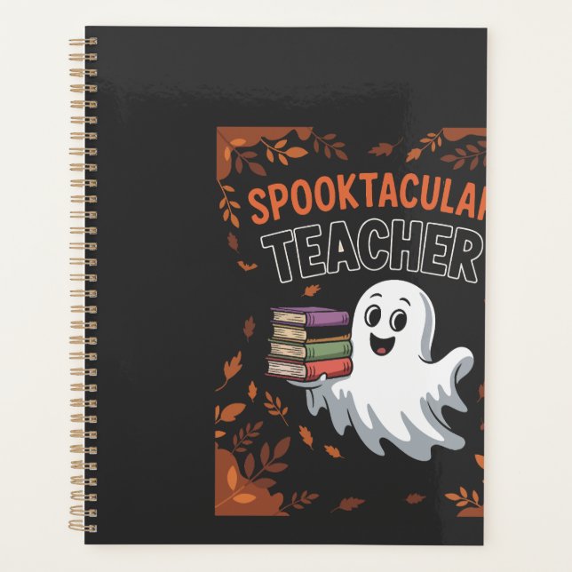 T-shirt Halloween pour enseignant(e) Spooktacular (Devant)