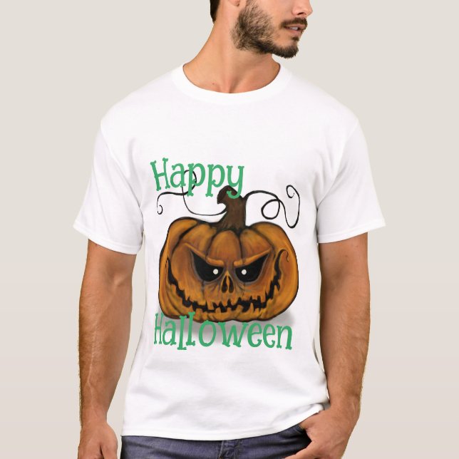 T-shirt Halloween pour hommes (Devant)