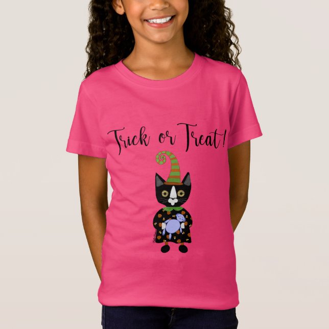 T-shirt Halloween pour la jeunesse (Devant)