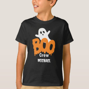 T-shirt Halloween pour les enfants de Boo Crew personnalis