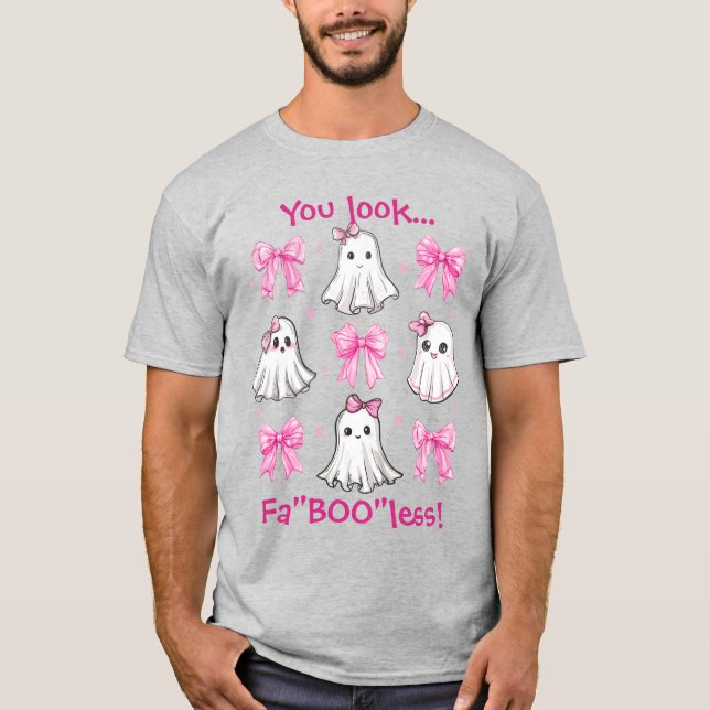 T-shirt Halloween Professeur personnalisé FaBOOless (Devant)