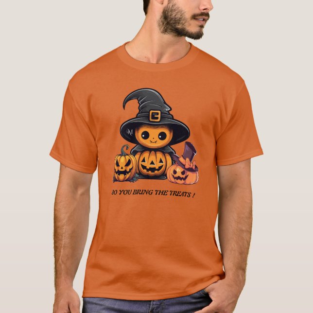 T-Shirt : HALLOWEEN Pumpkins #2 (Devant)