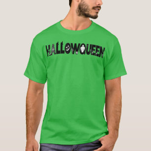 T-shirt Halloween Punny Hallowqueen