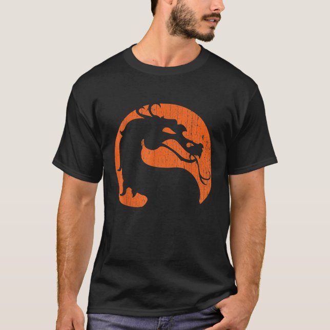 T-shirt Halloween Respiration Dragon Bête Citrouille Jack (Devant)