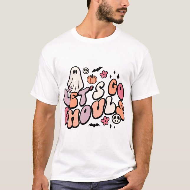 T-shirt Halloween Rétro (Devant)